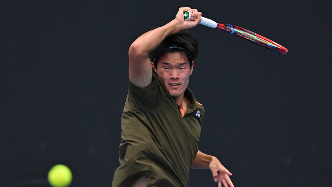 Michael Zheng upset Sebastian Korda at the 2026 Australian Open.