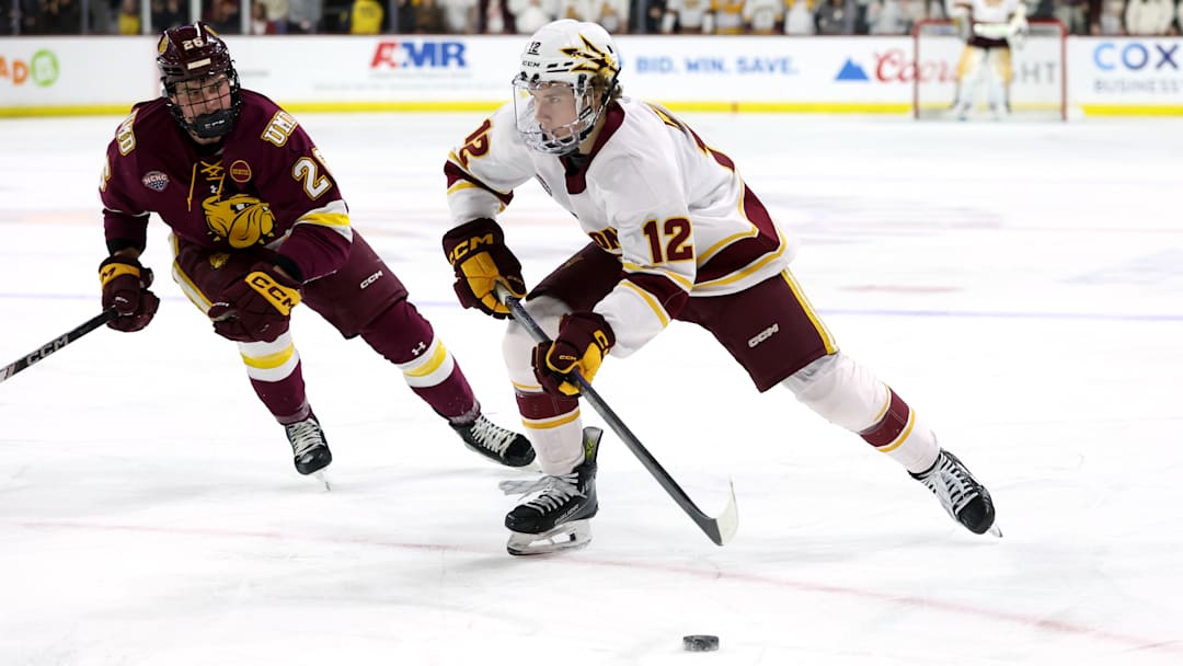 Minnesota Duluth v Arizona State - NCHC Playoffs Game Two Minnesota Duluth v Arizona State - NCHC Playoffs Game Two