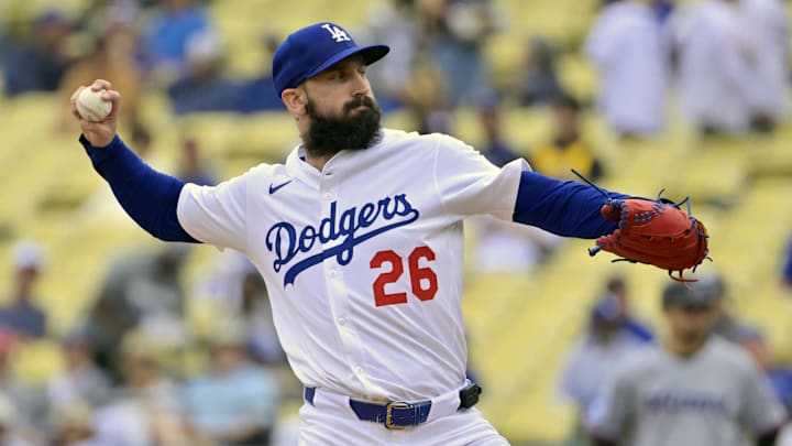 Los Angeles Dodgers starting pitcher Tony Gonsolin beat the Miami Marlins in his first start of 2025.
