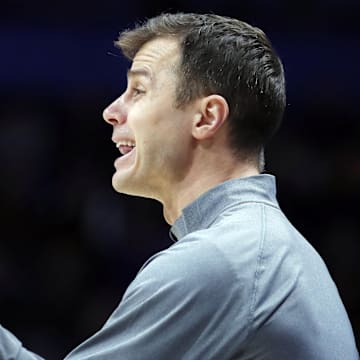 Duke basketball head coach Jon Scheyer