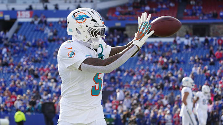 Miami Dolphins cornerback Jalen Ramsey. Miami Dolphins cornerback Jalen Ramsey.
