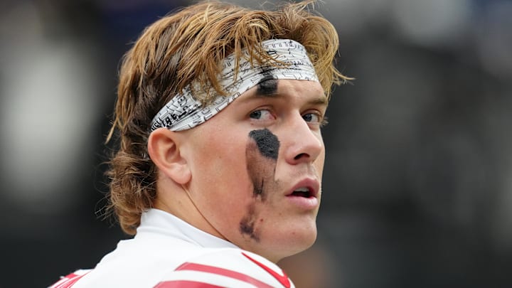 New York Giants quarterback Jaxson Dart 