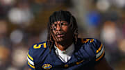 California Golden Bears wide receiver Tobias Merriweather (5) scheduled a visit with the Utah Utes.