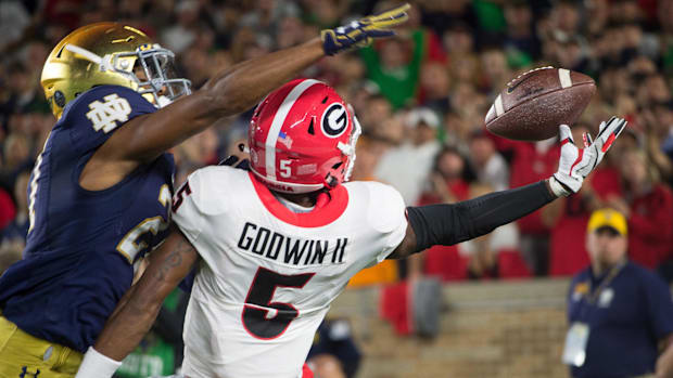 Georgia Bulldogs wide receiver Terry Godwin II 