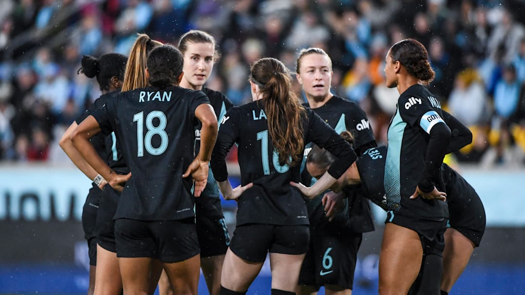 Gotham FC in action during the 2024 NWSL season
