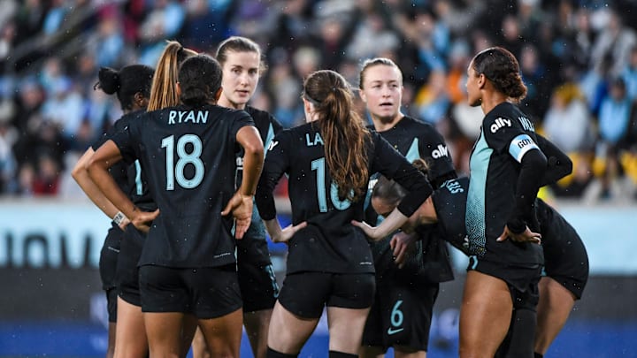 Gotham FC in action during the 2024 NWSL season Gotham FC in action during the 2024 NWSL season