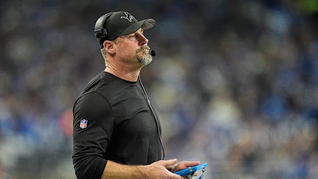 Detroit Lions coach Dan Campbell