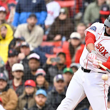 Boston Red Sox designated hitter Rafael Devers is a great prop target on Monday.