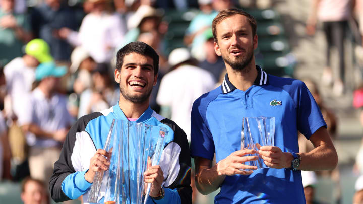 Carlos Alcaraz and Daniil Medvedev