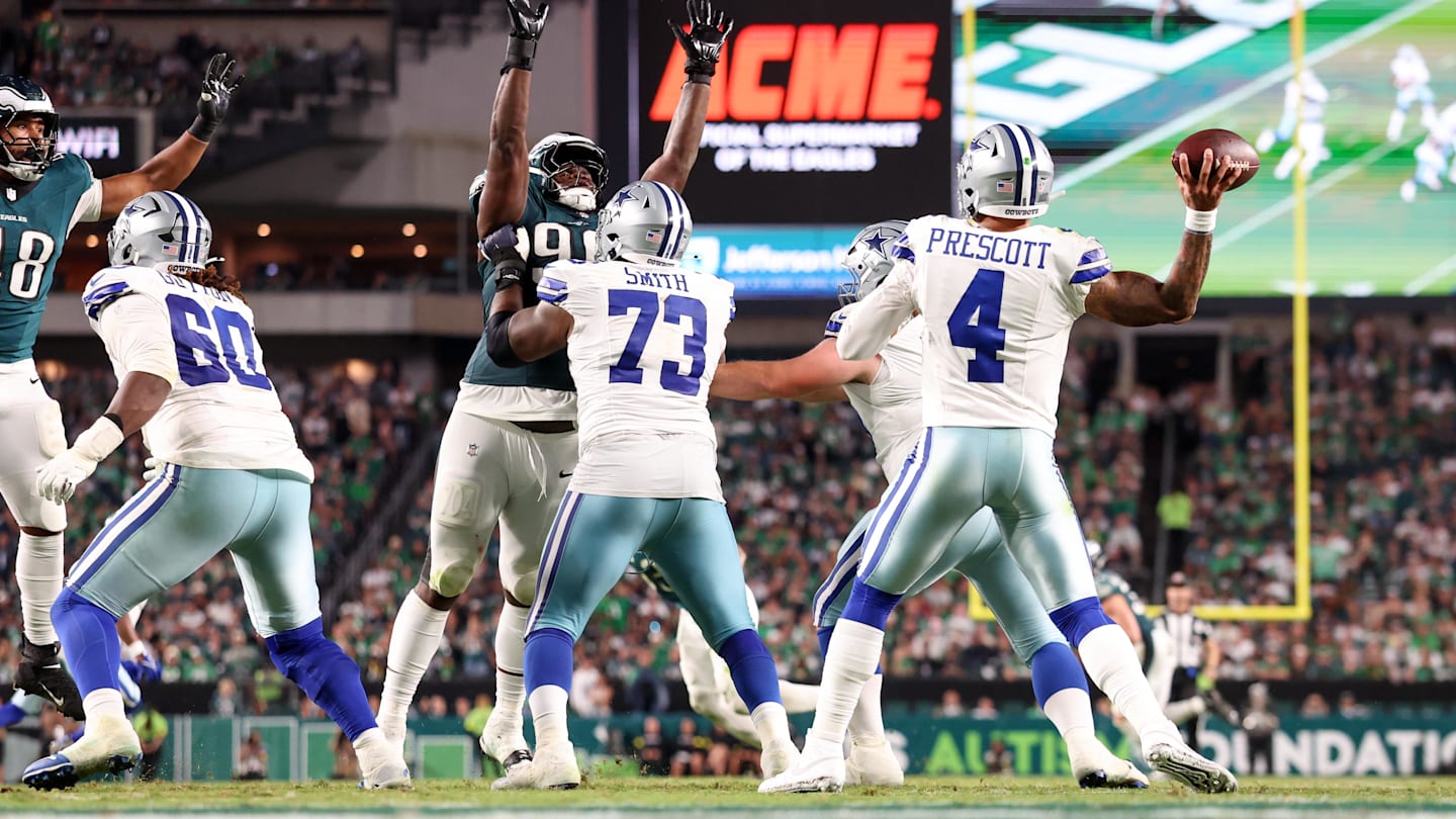 Dallas Cowboys offensive line delivered top 5 performance in Week 1