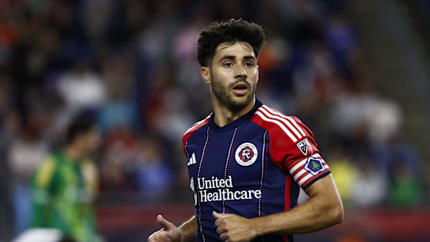 New England Revolution midfielder Carles Gil.