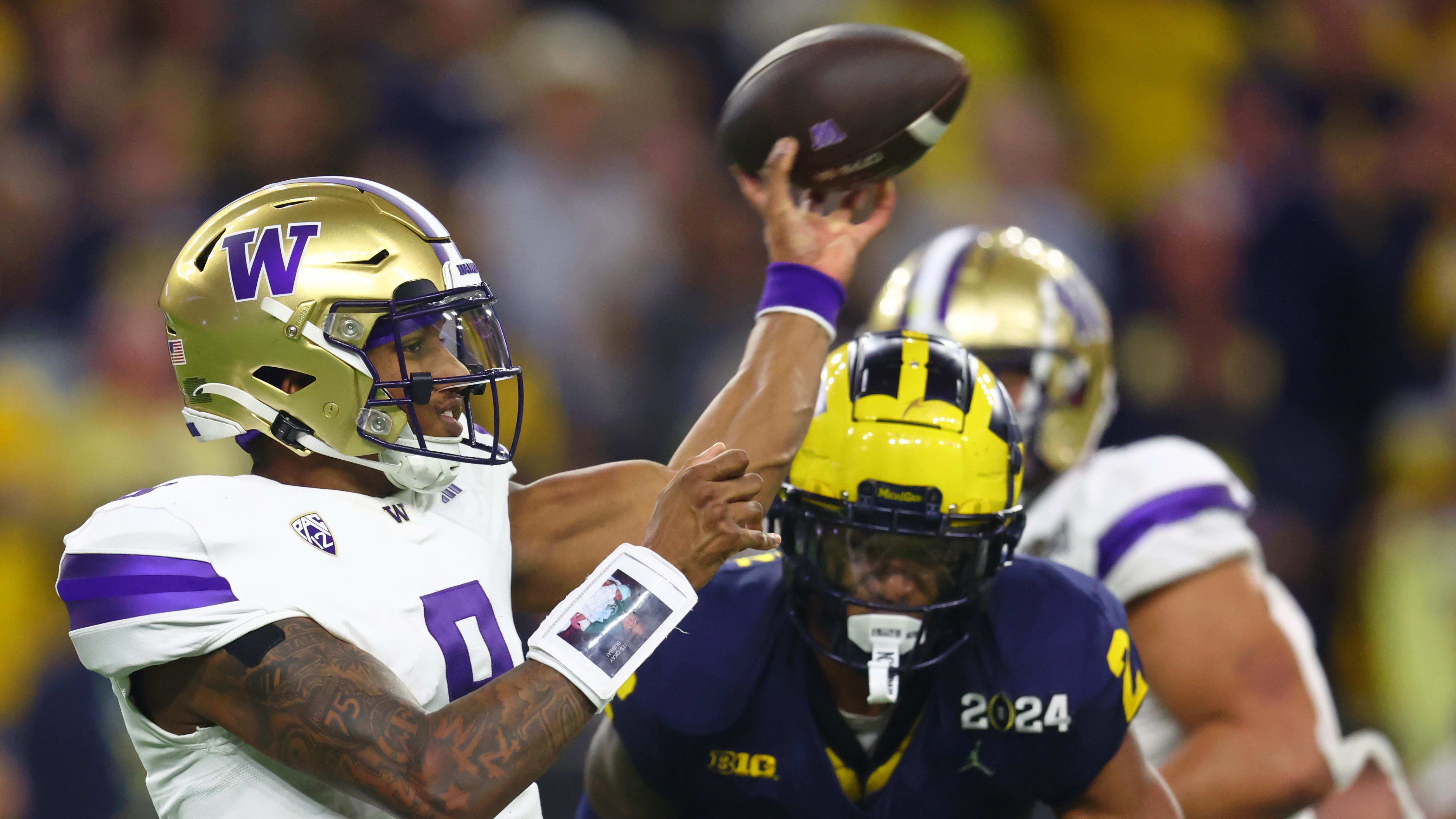 Former Washington quarterback Michael Penix Jr.