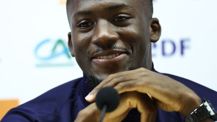 Ibrahima Konaté était présent en conférence de presse ce vendredi. Ibrahima Konaté était présent en conférence de presse ce vendredi.