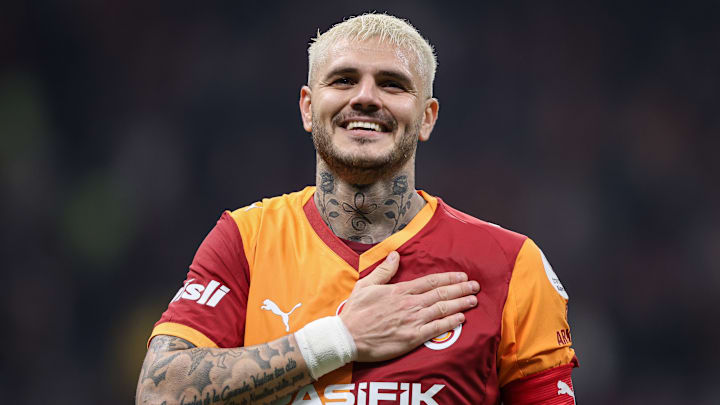 Mauro Icardi está em fim de contrato no Galatasaray Mauro Icardi está em fim de contrato no Galatasaray