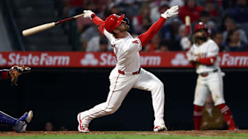 Texas Rangers v Los Angeles Angels