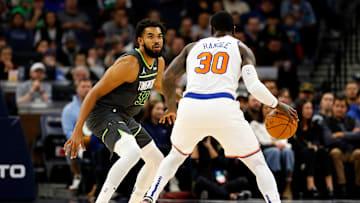 Julius Randle, New York Knicks and Karl-Anthony Towns, Minnesota Timberwolves