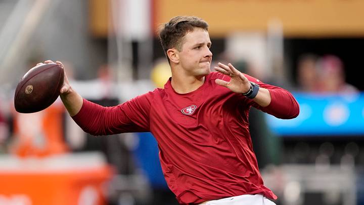 San Francisco 49ers quarterback Brock Purdy (13)