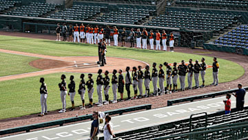 The Florida Complex League (FCL) Orioles played their first night game against the (FCL) Pirates at Sarasota's Ed Smith Stadium on Friday, July 15, 2022. Admission is free and you can bring your own food. For more up-coming games, check out the schedules of the Florida Complex League visit, mlb.com/orioles/spring-training/minor-leagues.

Sar Fcl Baseball 17