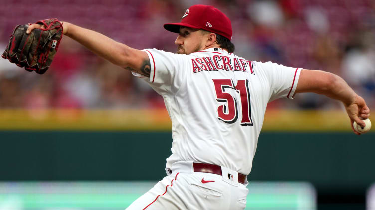 Cincinnati Reds starting pitcher Graham Ashcraft (51)