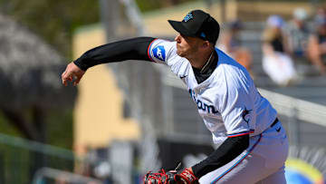 The Philadelphia Phillies selected right-hander Zach McCambley from the Miami Marlins in the Rule 5 Draft.