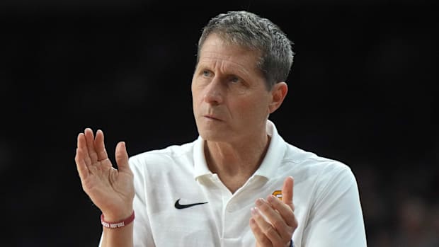 USC Trojans head coach Eric Musselman forward Chad Baker-Mazara guard Rodney Rice transfer portal NCAA basketball USC Trojans