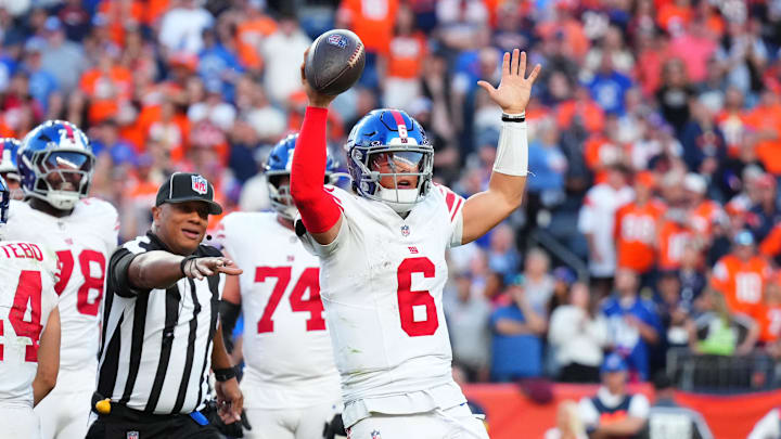 Jaxson Dart and the Giants welcome the 49ers to MetLife Stadium on Sunday afternoon. Jaxson Dart and the Giants welcome the 49ers to MetLife Stadium on Sunday afternoon.