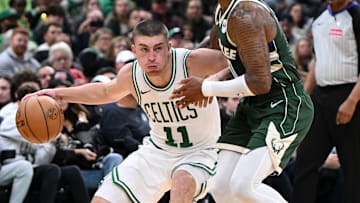 Boston Celtics, Milwaukee Bucks, Payton Pritchard, Giannis Antetokounmpo, Damian Lillard, Jayson Tatum, Al Horford