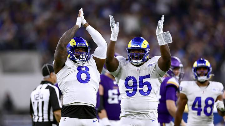 Minnesota Vikings v Los Angeles Rams, Jared Verse, Bobby Brown III