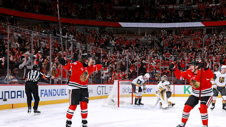 Vegas Golden Knights v Chicago Blackhawks