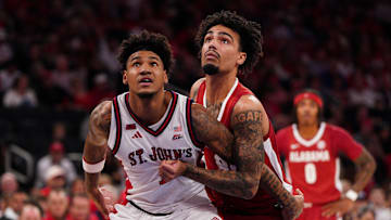 Alabama v St. John's; St. John's basketball forward Dillon Mitchell