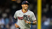 Carlos Correa juega como campocorto para los Mellizos de Minnesota
