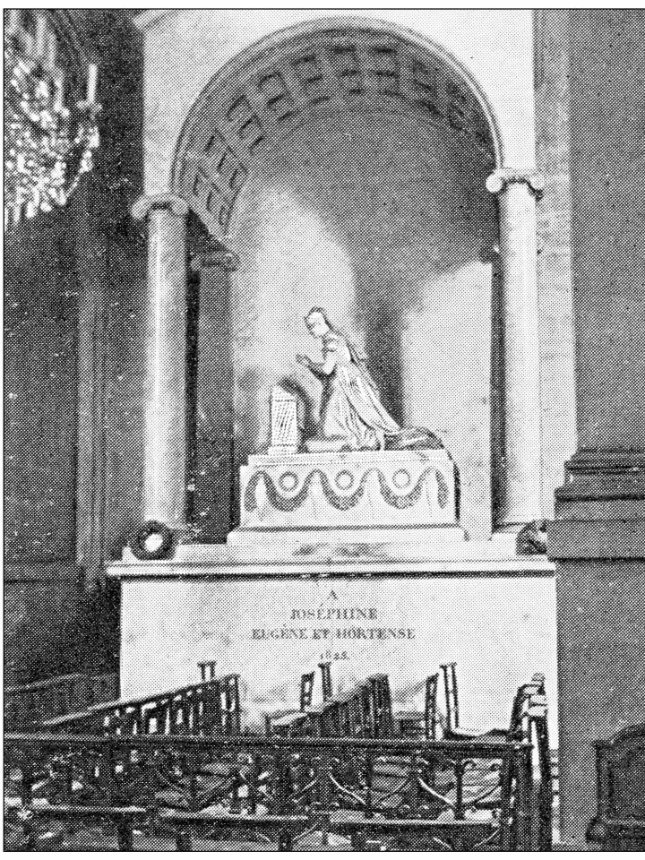 The tomb of Joséphine de Beauharnais.