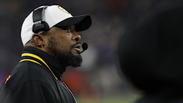 Pittsburgh Steelers head coach Mike Tomlin Mandatory Credit: Geoff Burke-Imagn Images
