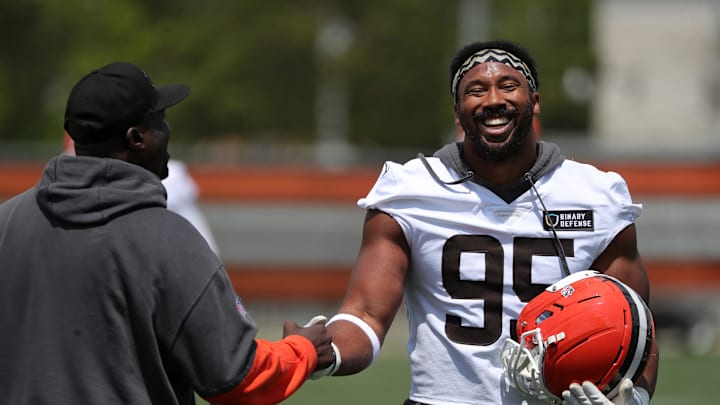 Myles Garrett returns to a Cleveland team that faces a lot of uncertainty in 2025. Myles Garrett returns to a Cleveland team that faces a lot of uncertainty in 2025.