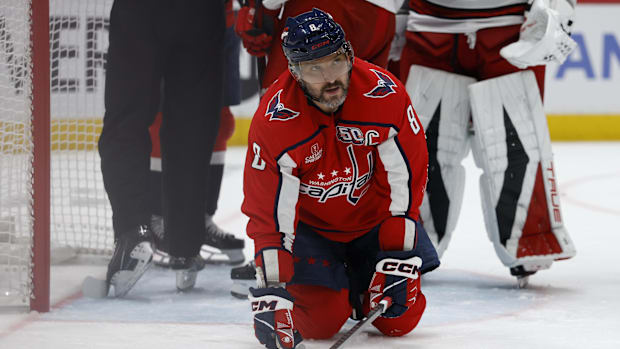 Washington Capitals left wing Alex Ovechkin