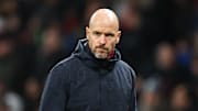 Erik Ten Hag con el Manchester United