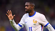 Ousmane Dembélé a tiré le premier penalty face aux Portugais.