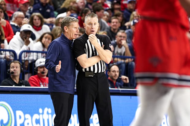 Gonzaga head coach Mark Few.