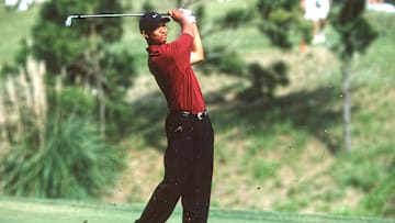 Tiger Woods during the 2000 Players Championship at TPC Sawgrass
