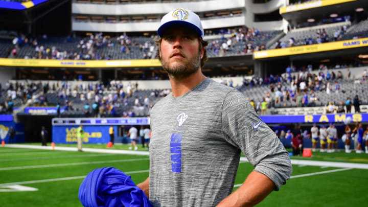 Los Angeles Rams quarterback Matthew Stafford