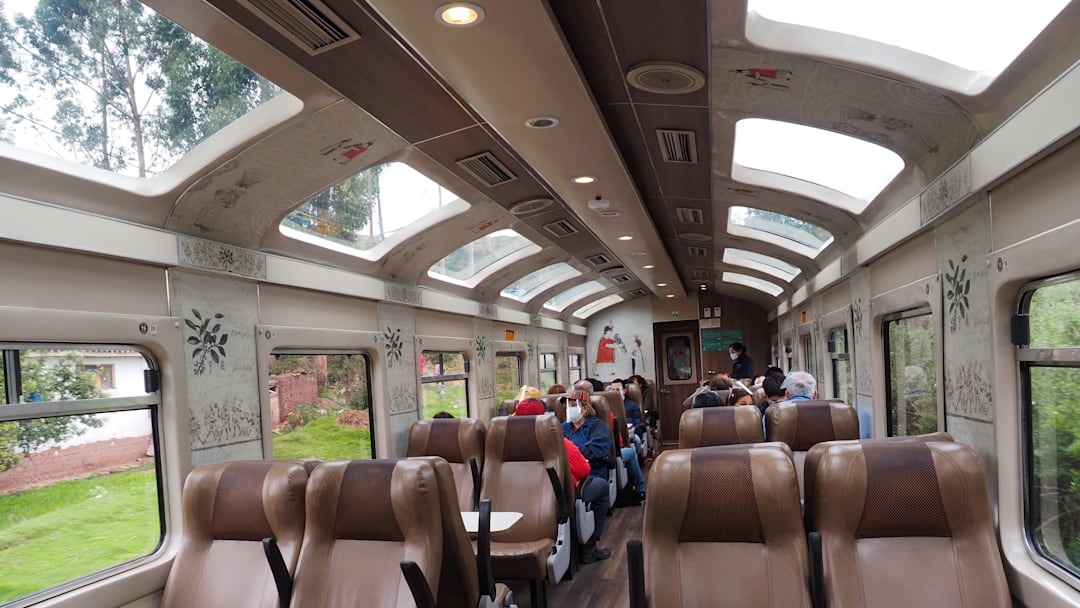 A train car to Machu Picchu.