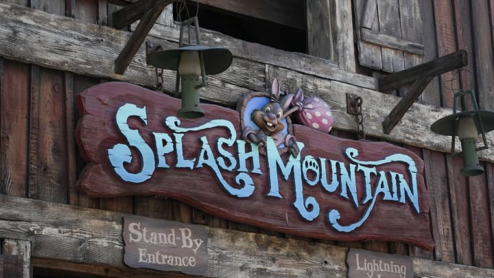 Splash Mountain at Disneyland in Southern California will undergo a redesign and will reopen in 2024