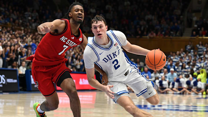 Duke Blue Devils star Cooper Flagg made some key plays on offense down the stretch to lead to a win over NC State.