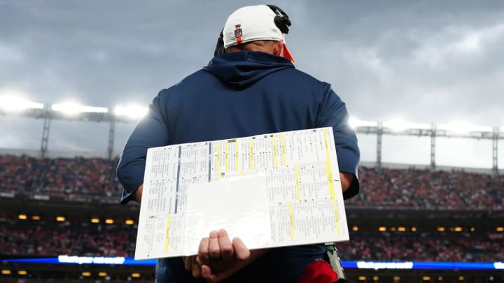 Aug 18, 2024; Denver, Colorado, USA; Denver Broncos head coach Sean Payton during the first quarter against the Green Bay Packers at Empower Field at Mile High. 