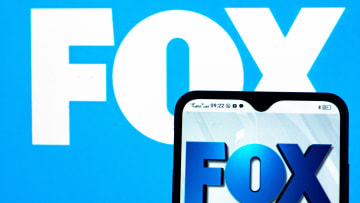In this photo illustration Fox Broadcasting Company logo...