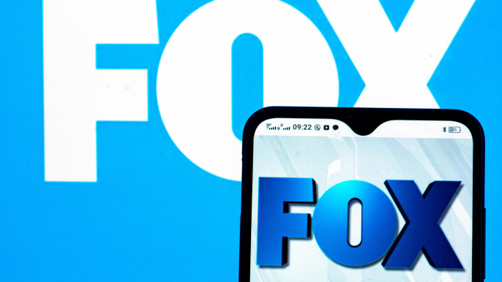 In this photo illustration Fox Broadcasting Company logo...