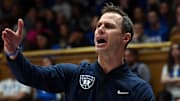 Duke basketball head coach Jon Scheyer