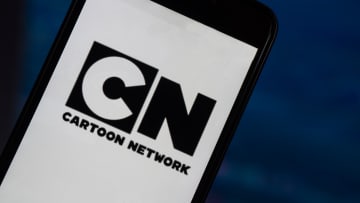 The Cartoon Network application seen displayed on a smart