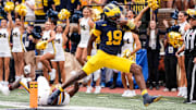 Bryce Underwood accounted for three touchdowns in Michigan's huge win over Central Michigan