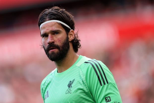 Alisson, portero del Liverpool